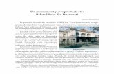 Un monument şi proprietarii săi: Palatul Suţu din Bucureşti sutu.pdf · gaz aerian, care au constituit principala atracţie pentru bucureşteni. Tehnica folosită de proprietarii