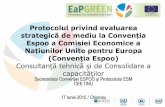 Protocolul privind evaluarea strategică de mediu la Convenția · Atelier privind participarea publicului al raportului draft ESM PUG Orhei (Misiune consultativă pentru punerea