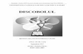 DISCOBOLUL - unefs.ro · Discobolul – Revista UNEFS de cultură, educaţie, sport şi kinetoterapie Anul VI nr.3 (25) 2011 1 CUPRINS Studiu privind manifestările afective ale atleţilor