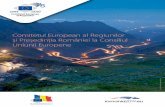 Comitetul European al Regiunilor i Pre edin ia României la ... European... · întregului an, obiectivul general al planului Reînnoirea Europei cu regiunile și orașele sale este