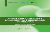 respectarea dreptului la libertatea întrunirilor în Moldova · Studiu comparativ privind reSpectarea dreptului la libertatea întrunirilor în moldova în anii 2007-2008 Anul. 2008.
