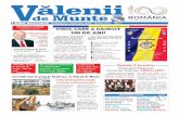 Vãleniivaleniidemunte.com.ro/continut/ziar/2018/noiembrie 2018.pdf · 33 Vãlenii de Munte - EVENIMENT În cadrul Serbãrilor Toamnei, vineri, 2 noiembrie, a avut loc ºi Concursul