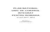 PLAN NATIONAL UNIC DE CONTROL INTEGRAT PENTRU ROMANIA · Direc ia Juridica Litigii si Resurse Umane Direc ia de Cordonare Tehnica a institutelor de refeinta ,LSVSA reglementare úi