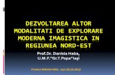 DEZVOLTAREA ALTOR MODALITATI DE EXPLORARE MODERNA ...imago-mol.ro/wp-content/uploads/2012/11/HABA-Alte-modalitati-de... · Agenda Introducere ... imagistica medicala a inceput foarte