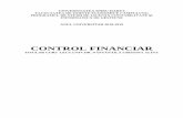 Sinteza Control Financiar Fiscal - se-ag.spiruharet.ro · Deoarece contabilitatea are la baza documentele primare si centralizatoare, ... Controlul faptic este procedeul de stabilire