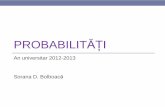 PROBABILITĂŢI - sorana.academicdirect.rosorana.academicdirect.ro/pages/doc/MV2012/MVRom03.pdf · Probabilitatea subiectivă vs obiectivă Subiectivă: • stabilită subiectiv sau