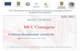 MCC cianogene - e-neonat.ro asistente/Malformatii De... · AD-COR Program inovativ de formare in domeniul cardiologiei pediatrice POSDRU/179/3.2/S/152012 Iulie 2015 MODUL TEORETIC