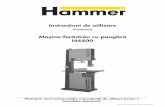Instrucţiuni de utilizare - FELDER Maschinen Verwaltungmaschinen.felder-gruppe.at/uploads/document/503-15-4506_1010_Hammer_BA... · Maşina-ferăstrău cu panglică N4400 Pentru