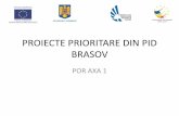 PROIECTE PRIORITARE DIN PID BRASOV - regio- Managementul informatizat al sistemului de transport in