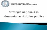 MINISTERUL FINANȚELOR PUBLICE AGENȚIA NAȚIONALĂ …anap.gov.ro/web/wp-content/uploads/2015/12/Prezentare-Strategia-Nation... · audit și control Înființare ANAP în subordine