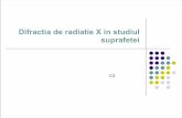 Difractia de radiatie X in studiul suprafetei - UAICnewton.phys.uaic.ro/data/pdf/C3.pdf · Difractia de radiatie X conventionala-producerea radiatiei X Sursa sincrotron Radiatie X