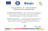 Axa prioritara 10 Imbunatatirea infrastructurii educationale2014-2020.adrbi.ro/media/2994/prezentare-101_10052017.pdf · Axa prioritara 10 – Imbunatatirea infrastructurii educationale