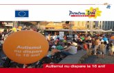 nu dispare la 18 ani! - Fundaţia "Pentru Voi" · 1 1. CUVÂNT ÎNAINTE Autismul în România În România, situaţia persoanelor cu autism şi a familliilor lor este dramatică,
