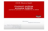 Cursuri avizate online CCD București€¦ · se pot integra în suportul de curs linkuri către resurse suplimentare (materiale video, pagini web ori alte materiale suplimentare)