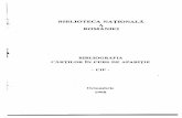 · PDF filei Redactia: Biblioteca Nationala a F Centrul Natlonal ISBN Str Gtfica .4 Sector 3, 7S/ùE Bucures 3124990 ISSN 1453 - 8008