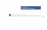 România Consiliul Fiscal - cursdeguvernare.ro · 1 Raport anual pe anul 2012 Evoluții și perspective macroeconomice și bugetare 2013 România Consiliul Fiscal