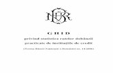 Ghid dobanzi TNR - bnr.ro · Instrumentele financiare nenegociabile sunt definite la art.2 lit.i) din Norma Băncii Naţionale a României nr. 13/2006 privind raportarea statistică