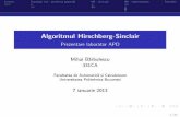 Algoritmul Hirschberg-Sinclair - Prezentare laborator APDswarm.cs.pub.ro/~mbarbulescu/331CA_BarbulescuMihai_HirschbergSinclair.pdf · Context Topologii inel - problema general a HS