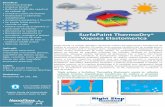 SurfaPaint ThermoDry Vopsea Elastomerica - nanophos.net · dezvoltarea, productia si vanzarea de produse chimice pentru curatarea si protejarea suprafetelor si a produselor nanotehnologice.