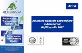 Adunarea Generala Extraordinra a Actionarilor - sifm.ro aprilie 2017/AGEA/0. SIF2 Prezentare AGEA 04 apr 2017.pdf · adoptarea tuturor deciziilor necesare în vederea ducerii la îndeplinire