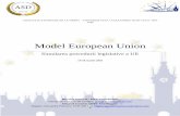 Model European Union - evenimente.juridice.ro · Uniunii. II. Scop Proiectul îşi propune să reunească 100 de tineri din toate colţurile lumii, într-un cadru organizat conform