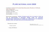 PLAN SECTORIAL ADER 2020 - madr.ro · ghid de bune practici-recomandari privind implementarea managementului TEHNOLOGIC DE PRODUCTIE DE STRUGURI CU RESPECTAREA ECOCONDITIONALITATII