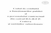 Scanned Document - static.anaf.ro · fiscal, Ordinului nr. 137/2004 pentru aprobarea Codului etic al functionarului public din administratia fiscalä, care activitatea în domeniul