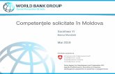 Competențele solicitate în Moldova - pubdocs.worldbank.orgpubdocs.worldbank.org/en/401731557746811215/Moldova-Skills-in-Demand-ro.pdf · Deficitul de competențe - o constrângere