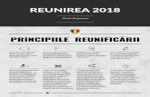 REUNIREA 2018 - romaniabreakingnews.ro · Foaie de parcurs Unitatea administrativ-teritorială de bază pentru teritoriul actualei Republici Moldova va deveni județul. CAMPANIE DE