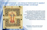 Antim Ivireanul un miracol fulminant în spaţiul culturii ... · Page 1 Antim Ivireanul –un miracol fulminant în spaţiul culturii şi spiritualităţii româneşti,,Ce vom admira