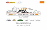 SIBIU ROMANIA REGULAMENT PARTICULAR RALIUL DE … · Paza pentru mașinile de competiție în Piata Mică Expunere masina de competiție în Piata Mică Road Book și inscripționări