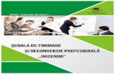 Motto - Scoala DOCENDO | Formare si Reconversie Profesionalascoaladocendo.ro/wp-content/uploads/2016/03/Catalog-cursuri-Scoala-de... · dezvoltarea durabilă. APLICAŢII PRACTICE
