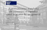 Automatizarea standului de măsurare a cuplului unui ... · Gabriel FAZECAȘ 2 Mecatronică și Robotică /24 1. Tema de proiect • Realizarea unui sistem automatizat pentru măsurarea