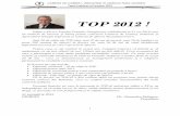 TOP 2012 - Camera de Comert si Industrie a Judetului Giurgiu · Topul Judetean al Firmelor 2012 1 CAMERA DE COMERT, INDUSTRIE SI AGRICULTURA GIURGIU TOP 2012 ! Ediţia a XX-a a Topului