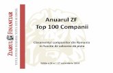 Prezentare Anuar Top 100 companii.pptstorage0.dms.mpinteractiv.ro/.../35/prezentare-anuar-top-100-companii.pdf · TOTUL ESTE BUSINESS. Top 100 CompaniiAnuarulZF Clasamentulcompaniilordin