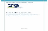 Ghid de practică - silvic.usv.ro · Prezentul ghid de practică stabileşte cadrul general de organizare şi desfăşurare a stagiilor de practica a studenţilor Facultăţii de