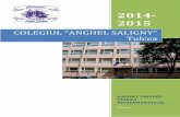 COLEGIUL “ANGHEL SALIGNY” Tulcea - gsastl.ro · Portofoliul cadrului didactic reprezintă cartea de vizită a activităţii didactice a profesorului eficient, permite păstrarea