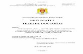 REZUMATUL TEZEI DE DOCTORAT - unap.ro 2018/REZUMATUL TEZEI_N… · Dacă la primele capitole Armata României a înregistrat evoluții remarcabile în special în perioadele de pregătire