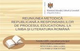 REUNIUNEA METODICĂ REPUBLICANĂ A …singerei.educ.md/wp-content/uploads/sites/383/2018/08/PPT-REUNIUNE... · didactic profesor la clasă –Instrumente de evaluare aplicate în