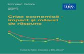 Criza economică - impact și măsuri de răspuns fileEconomic Outlook: Criza economică - impact şi măsuri de răspuns 3 Opiniile exprimate aparţin autorilor. Administraţia IDIS