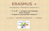 Prezentare a Proiectului Erasmus+ · Pentru a începe, dați click pe butonul din stânga al mouse-ului pe iconița zidului (în bara de instrumente) pentru a seta caracteristicile