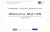Măsura M2/2B - galcrisulnegru.rogalcrisulnegru.ro/wp-content/uploads/2018/06/GS_M2_2B_Sprijin-pentru... · ambalarea, prelucrarea si comercializarea lor; Stimularea asocierii și