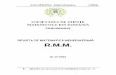 SOCIETATEA DE ȘTIINȚE - ssmrmh.ro · S.S.M.ROMÂNIA - Filiala Mehedinți 2016 6 REVISTA DE MATEMATICĂ MEHEDINȚEANĂ NR. 17 PRINCIPIUL INCLUDERII ȘI EXCLUDERII Daniel Stretcu