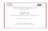 FIZICĂ I FIZICĂ II - enviro.ubbcluj.roenviro.ubbcluj.ro/wp-content/uploads/2017/11/LAB-Fizica-tot_IM-I.pdf · literatura si sub denumirile de variante. Rezultatul final al unui