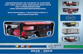 2018 - 2019 · demarat activitatea cu montajul generatoarelor de curent și sudură – marca AGT. Treptat, prin asigurarea și menținerea unui nivel calitativ European în procesul