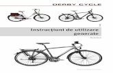 I Instrucţiuni de utilizare generale - derby-cycle.com · ghidonului la pipa convenţională 16 9.3.2 Adaptarea înălţimii ghidonului la sistemele A-Head 17 9.3.3 Alinierea ghidonului