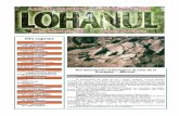 Din cuprins - REVISTA LOHANUL · Octombrie 2008 Lohanul, nr. 5 1 Noi descoperiri arheologice în situl de la Armăşeni - „Muncel“ Vicu Merlan Pe promontoriul din partea de est