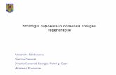 Strategia naţională în domeniul energiei regenerabileindesen.ats.com.ro/resurse/strategia.pdf · Strategia Energetică a României pentru perioada 2007 - 2020 ... • HG 443