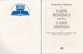 Plante medicinale pentru o viata sanatoasa - cdn4.libris.ro medicinale pentru o viata sanatoasa... · Rosemary Gladstar a9 PLANTE MEDICINALE fizvtfrEtu It, O VIATA tr., \., ) \.,