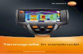 Termografia în construcții - media.testo.com · 1. Detectarea defectelor și asigurarea calității construcției Analiza prin intermediul camerelor de termoviziune Testo reprezintă
